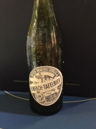 Flasche mit Etikett  ab 1920 - 